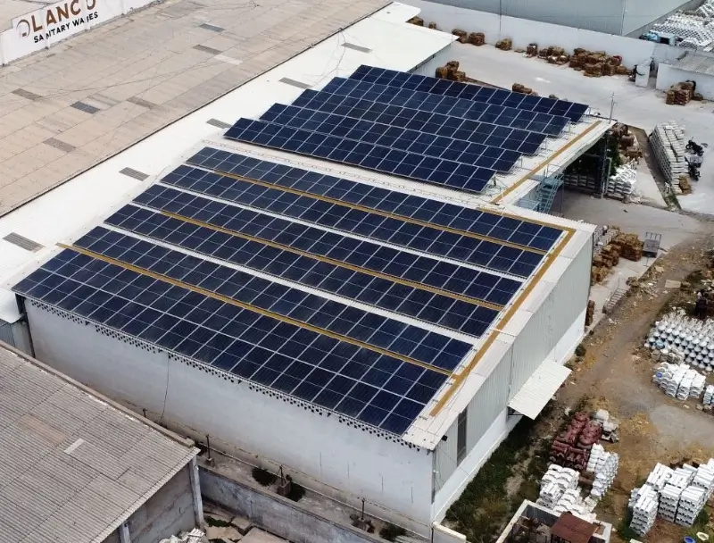 Solar Project - 78kW Industrial Solar Installation in Sachin, Surat